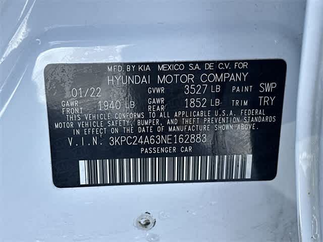 2022 Hyundai Accent SEL