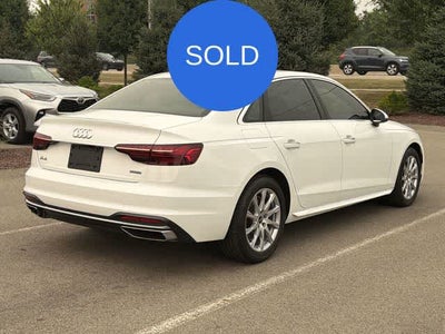 2023 Audi A4 Sedan Premium