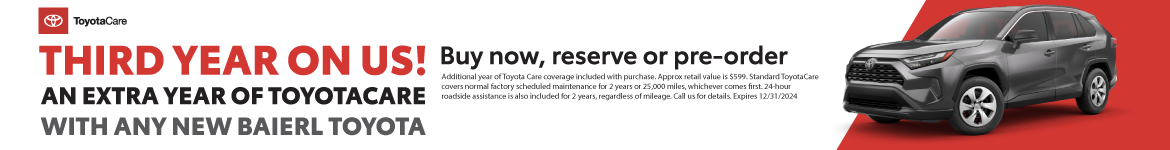 Extra Year of Toyota Care