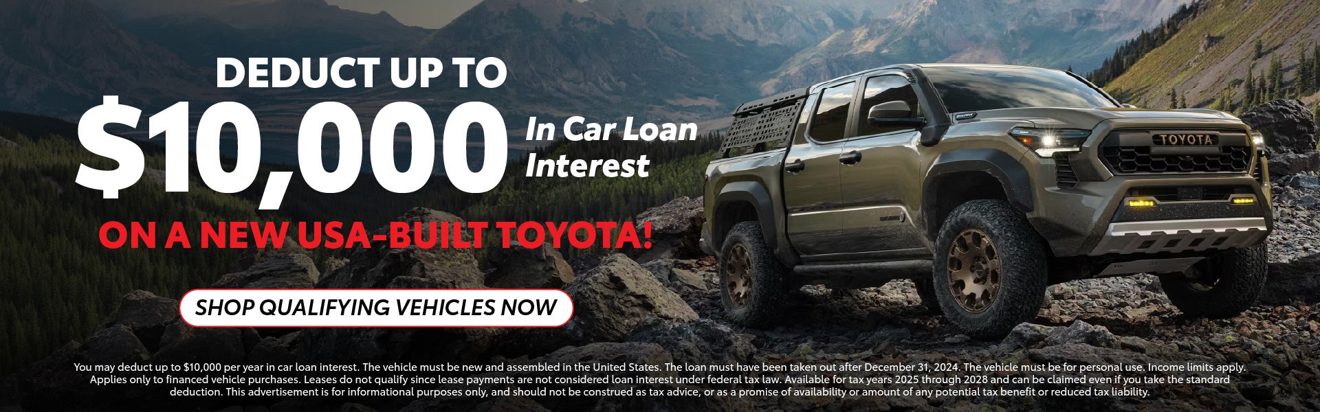 Deduct up to $10,000