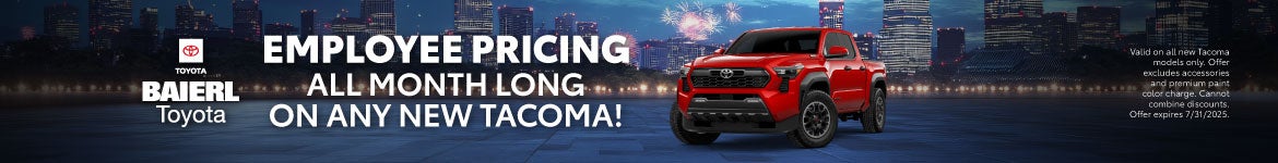 New Toyota Specials | Baierl Toyota