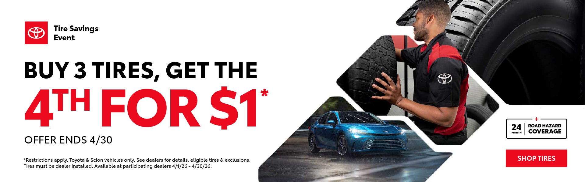 Buy 3 get 4th for $1