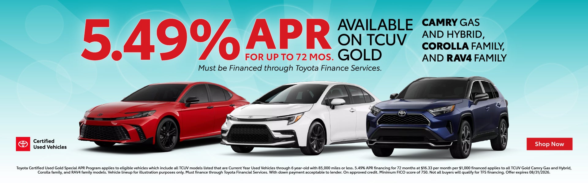July Aug CPO offers